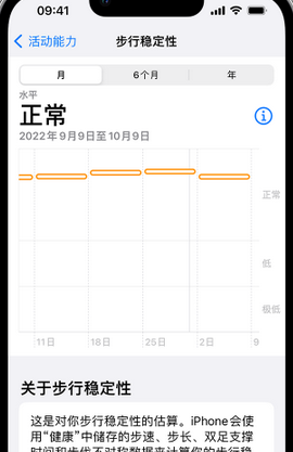 鸡冠iPhone手机维修如何在iPhone开启'步行稳定性通知'