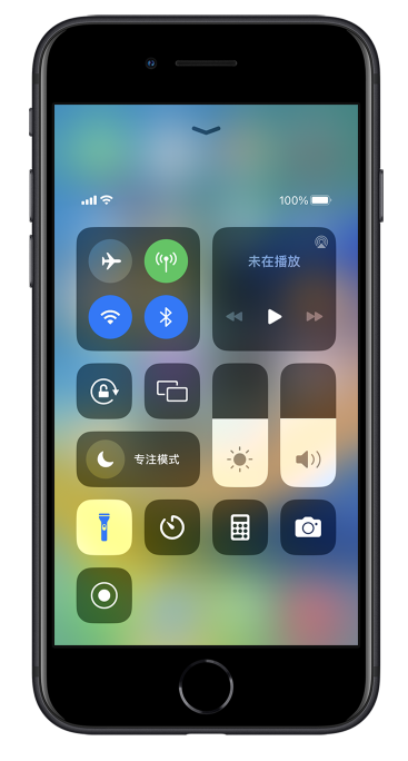 鸡冠苹果14维修分享苹果iPhone 14 Pro手电筒开启方法 