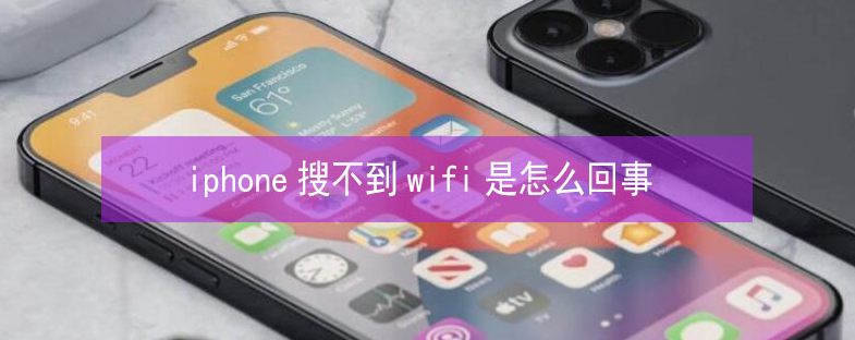 鸡冠苹果13维修分享iPhone13搜索不到wifi怎么办 